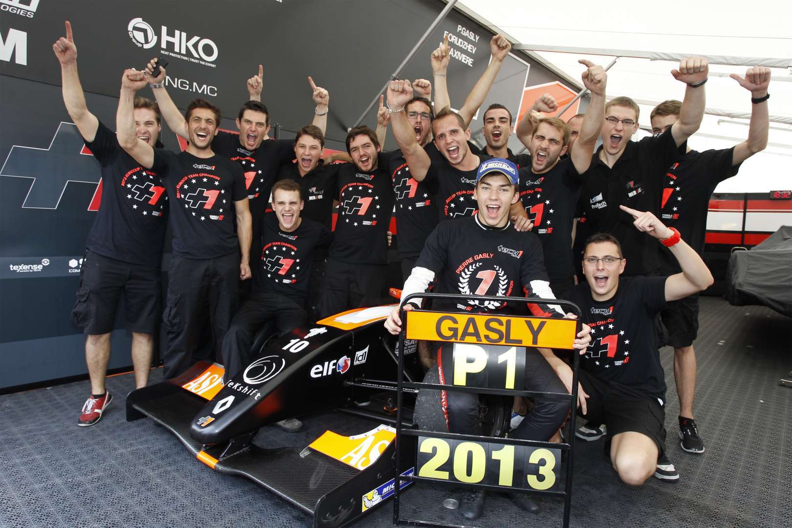 Pierre GASLY, sacré Champion Eurocup Formula Renault 2.0