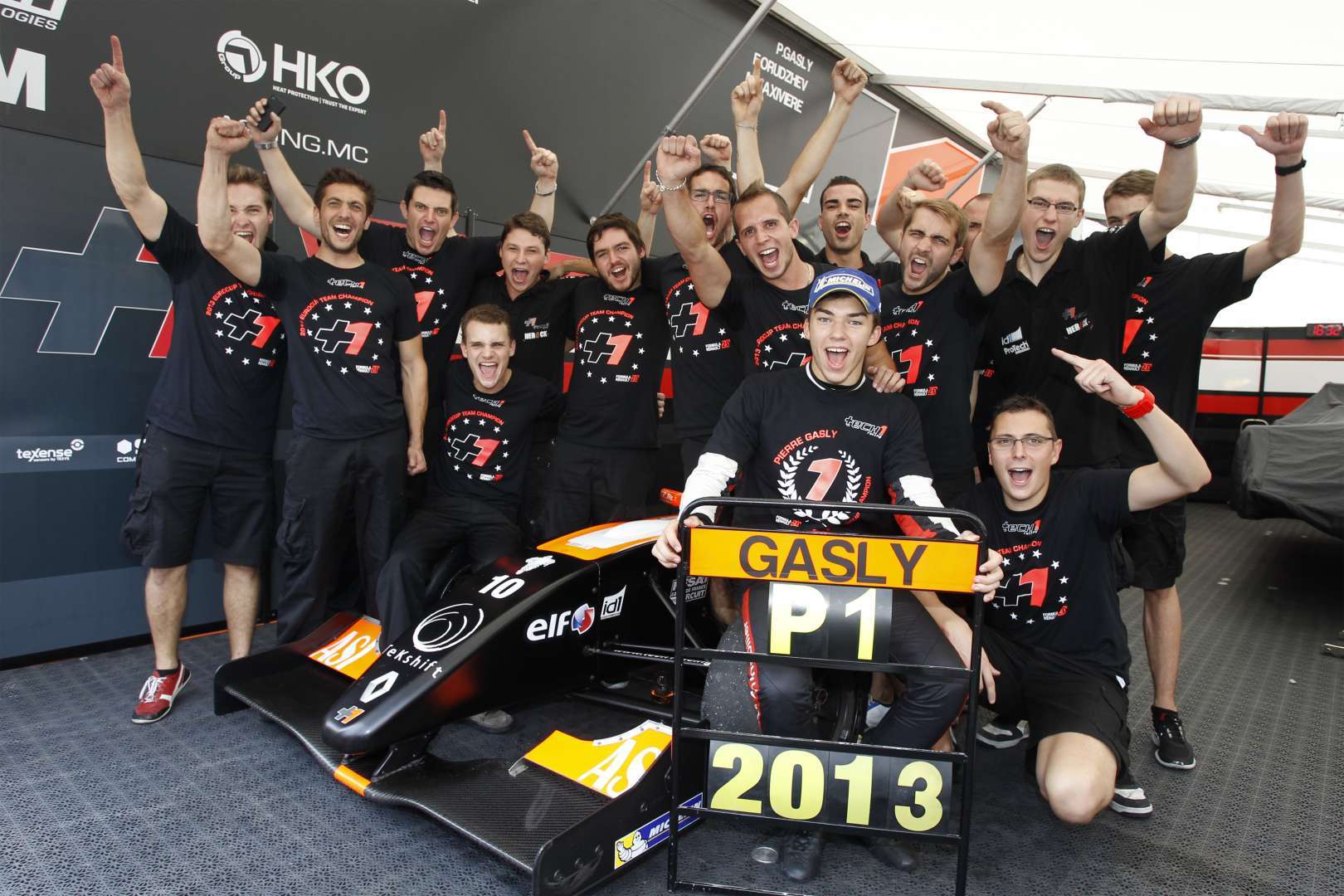 Pierre GASLY, sacré Champion Eurocup Formula Renault 2.0