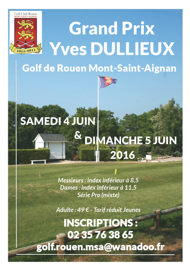 Grand Prix Yves Dullieux : 4 & 5 juin 2016