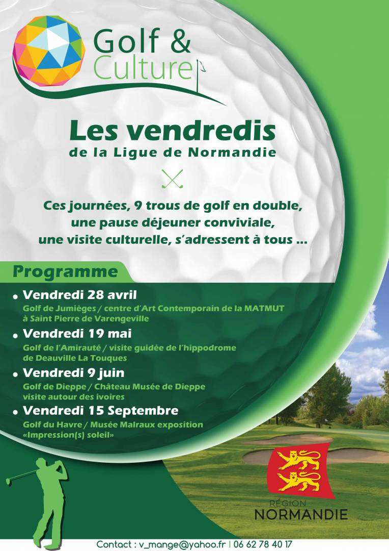 VENDREDIS GOLF ET CULTURE 2017