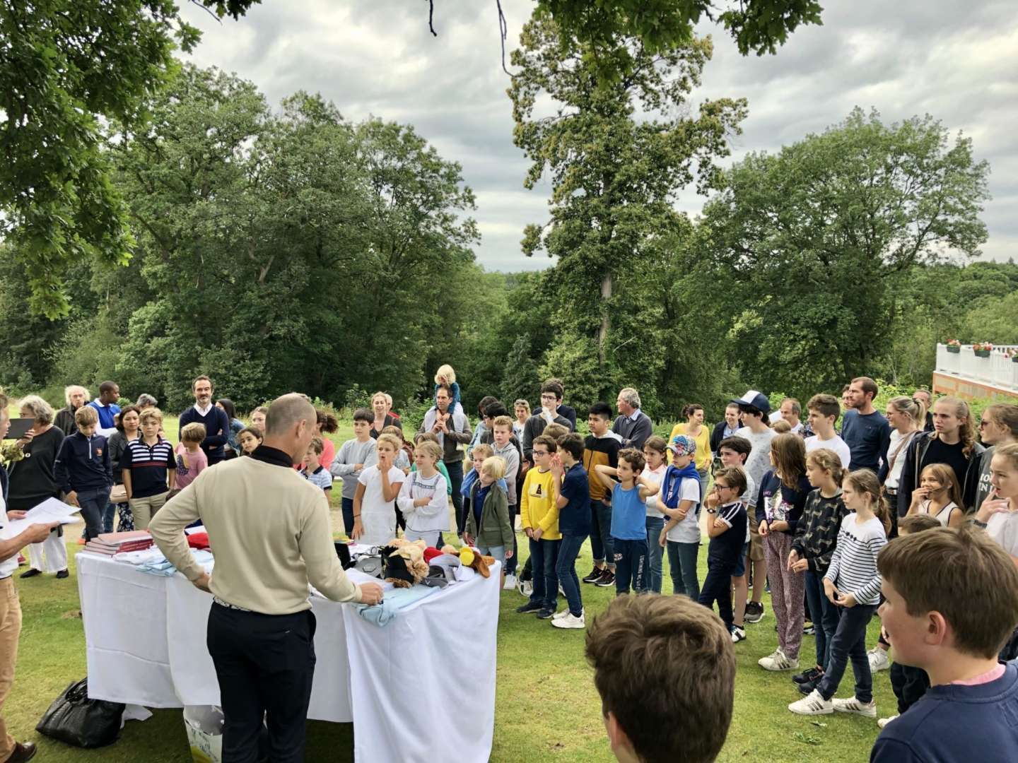 C’est les vacances pour l’école de golf !