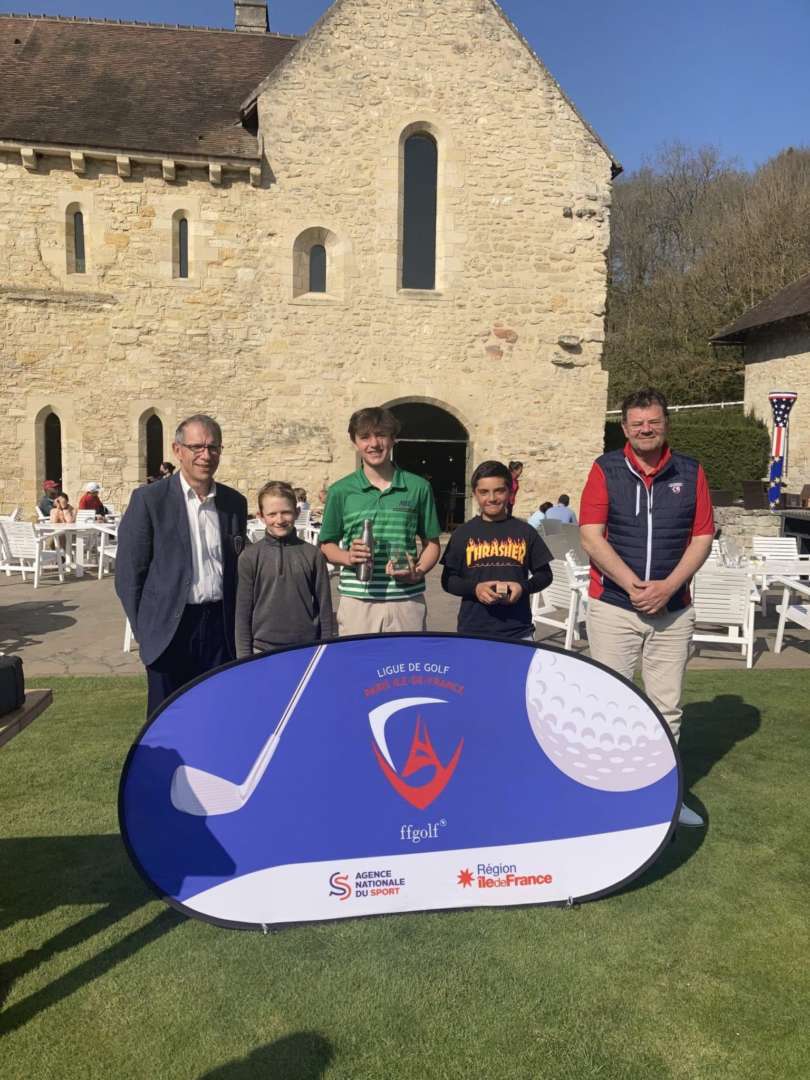 Lancelot vainqueur du Grand Prix Jeunes du Golf du Prieuré