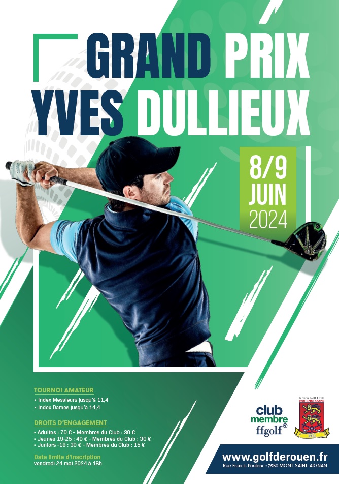 Grand Prix Yves Dullieux 8 & 9  juin 2024 : inscriptions ouvertes !