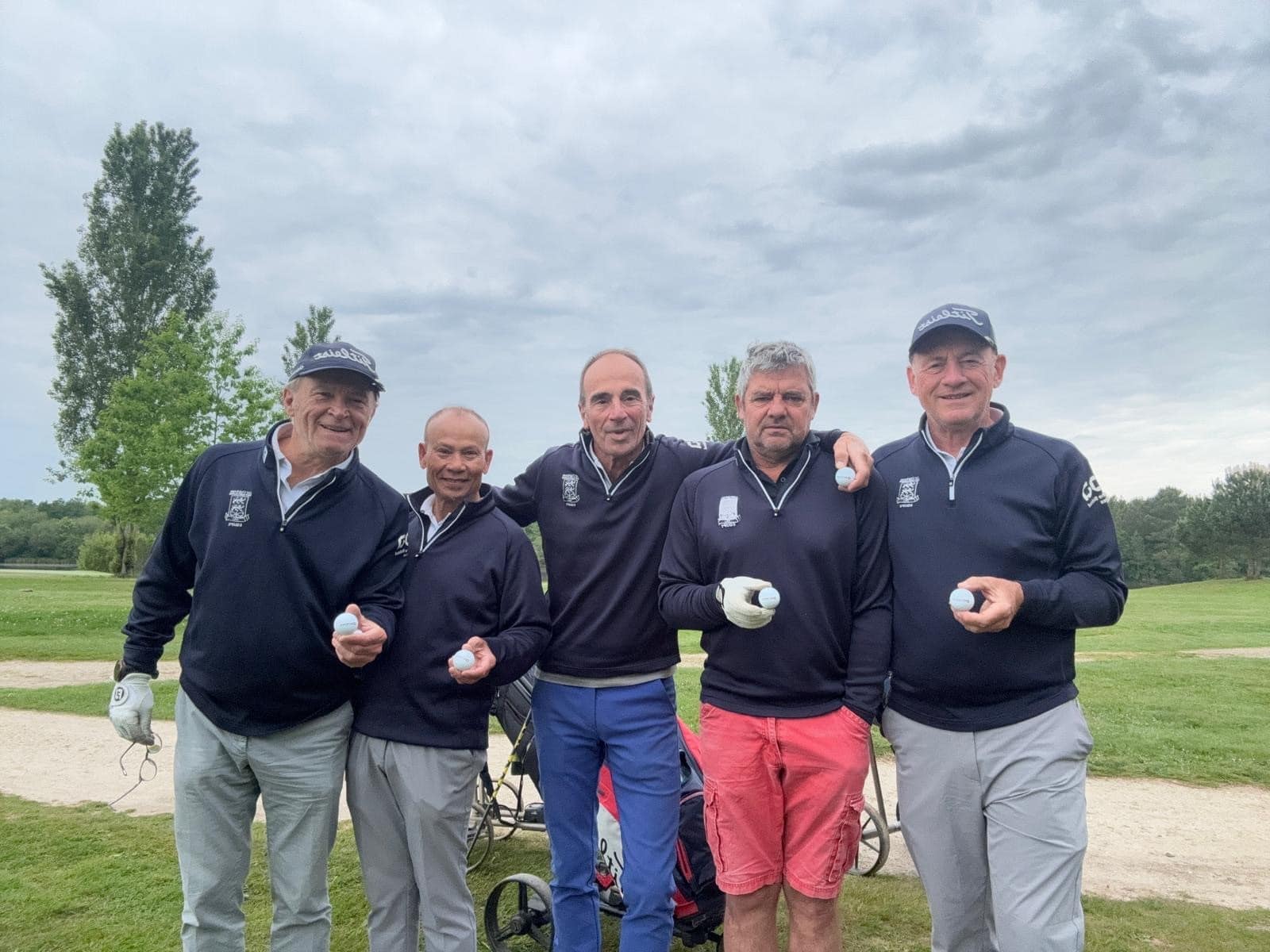 Championnat de France Seniors 2, 3ème Division au Golf de la Sauternais.