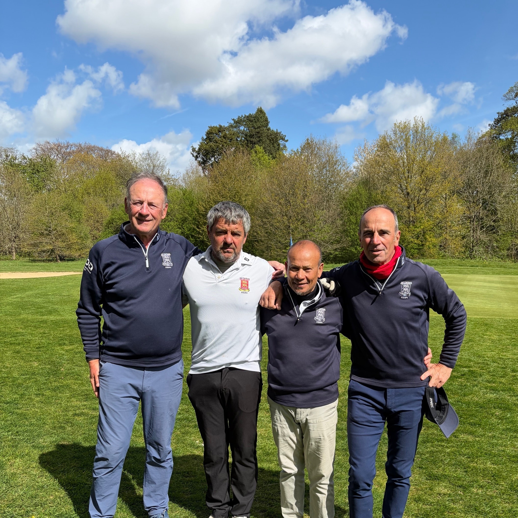 Championnat de Normandie par équipes Seniors 2 Messieurs 1ère division 11 et 12 avril au golf de Rouen Forêt Verte