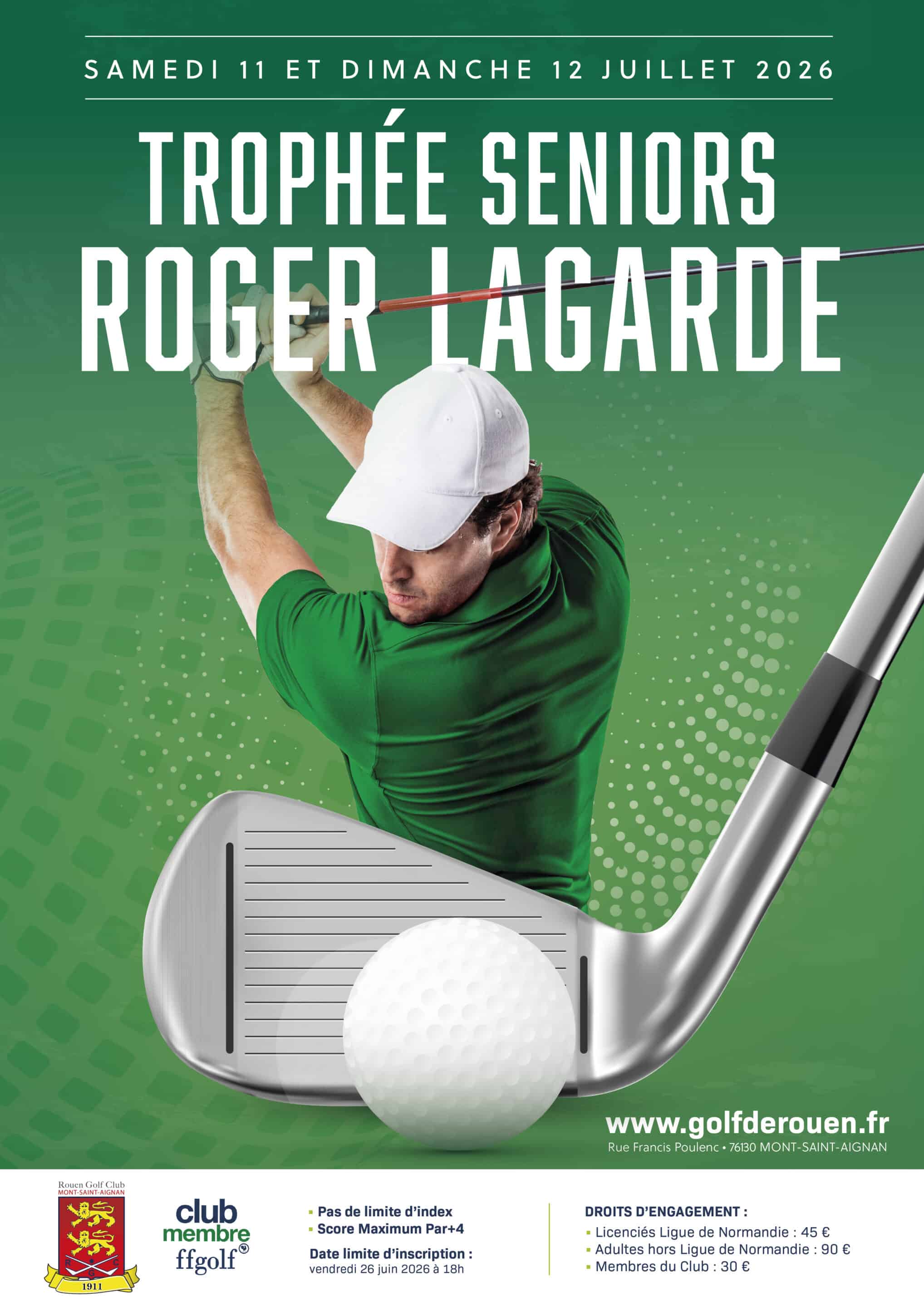 Trophée Seniors Roger Lagarde 11 & 12 Juillet