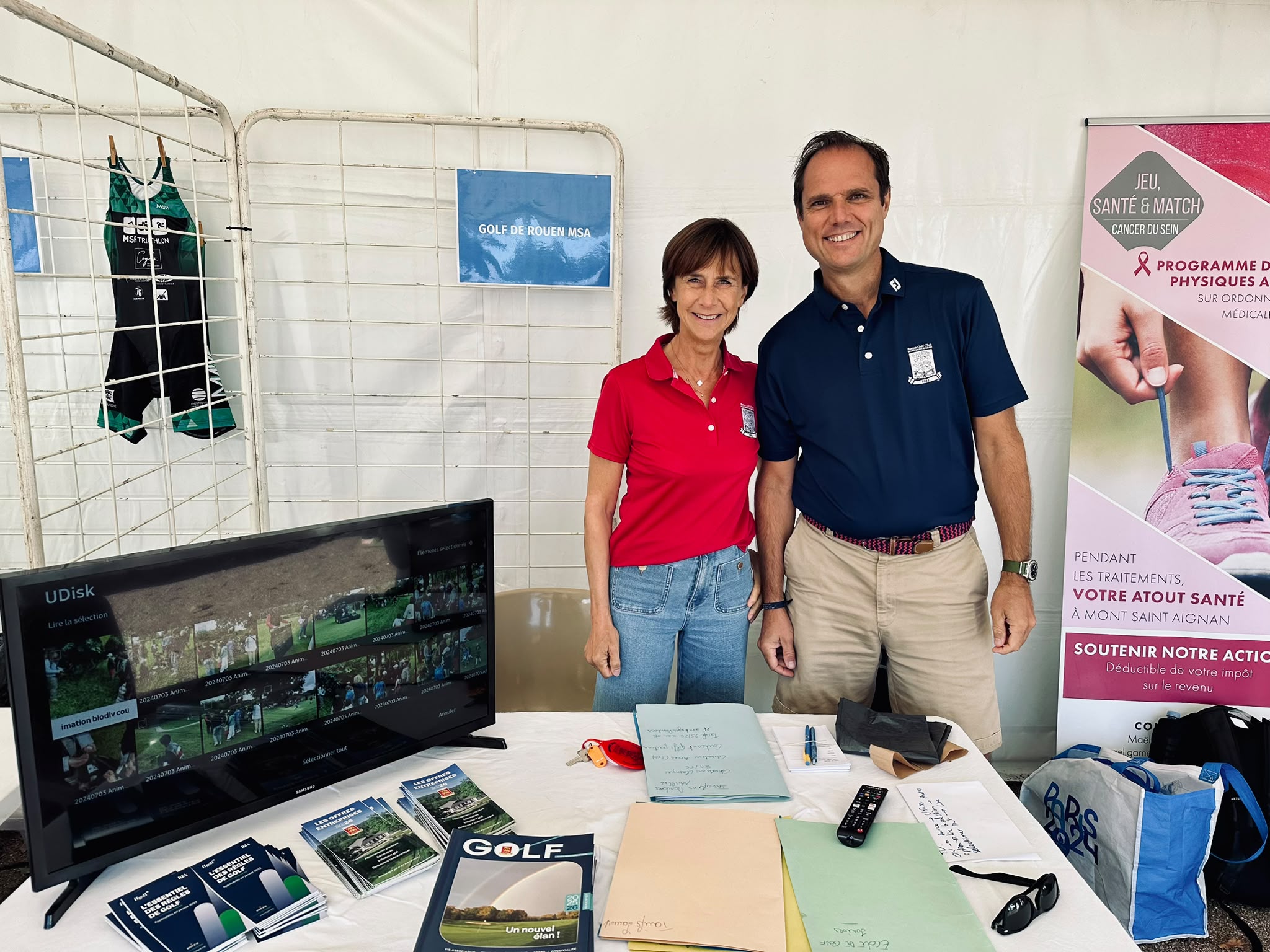 Le Village des Associations de Ville de Mont-Saint-Aignan au Parc des loisirs dimanche 6 septembre